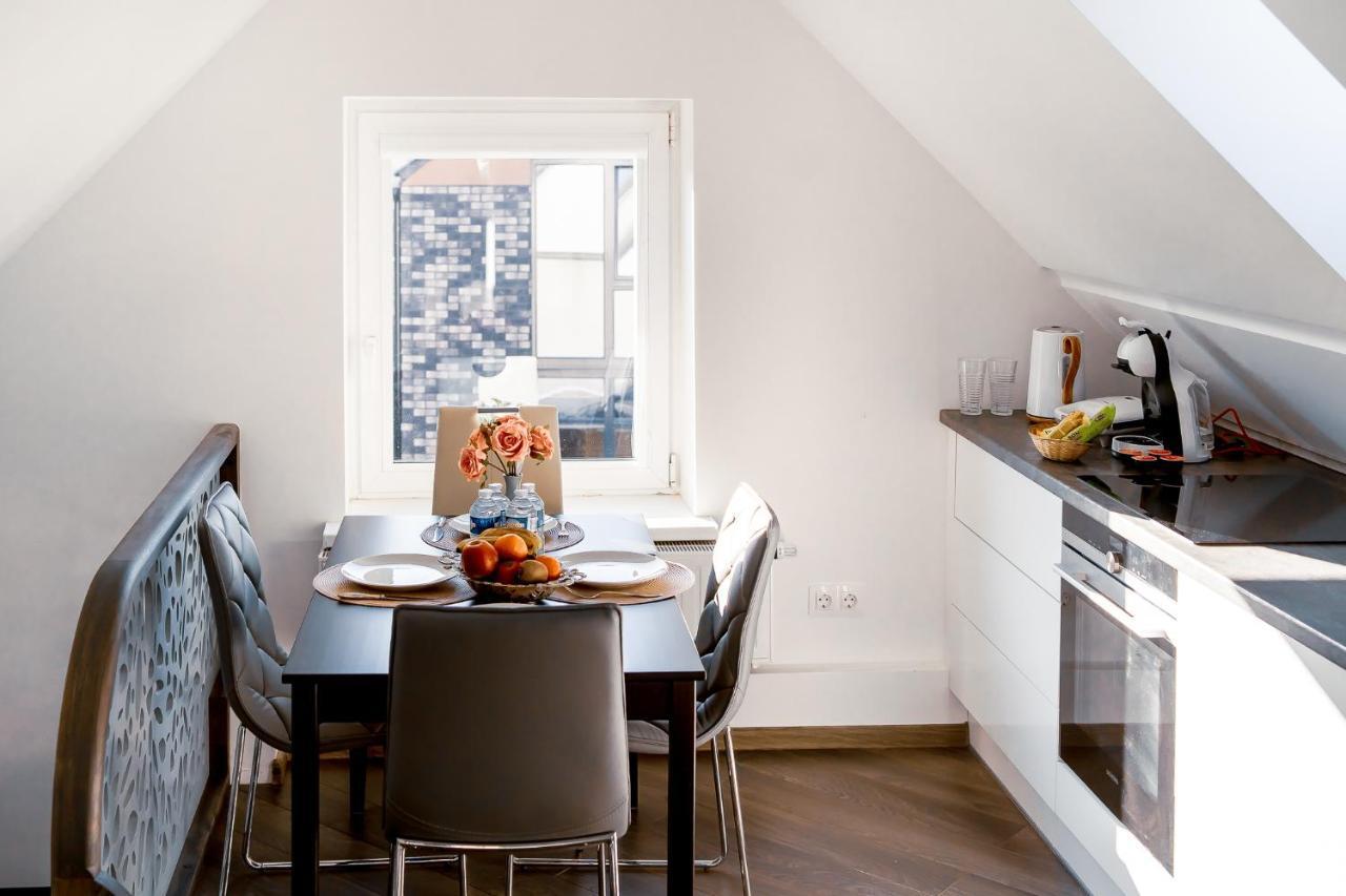 Stylish, Modern Apartment Near Vilnius Old Town Kültér fotó