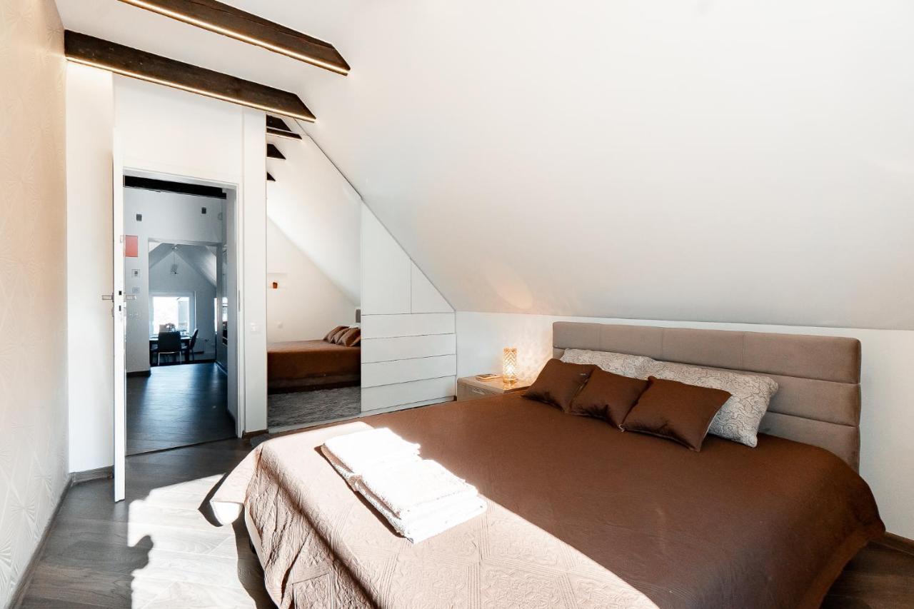 Stylish, Modern Apartment Near Vilnius Old Town Kültér fotó